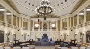 Massachusetts State House Senate Chamber 