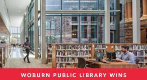 Woburn Library Wins 2023 AIA/ALA Library Award!