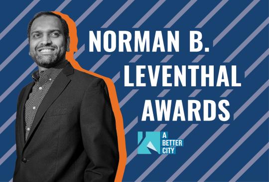 CBT's Kishore Varanasi Honored with A Better City's Norman B. Leventhal Award